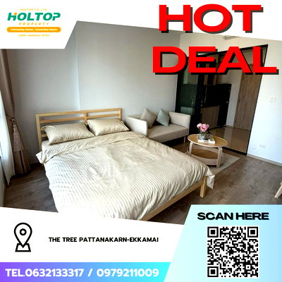 คอนโดให้เช่า : #Z4358💥 270169 🔥ให้เช่าคอนโด The Tree Pattanakarn-Ekkamai