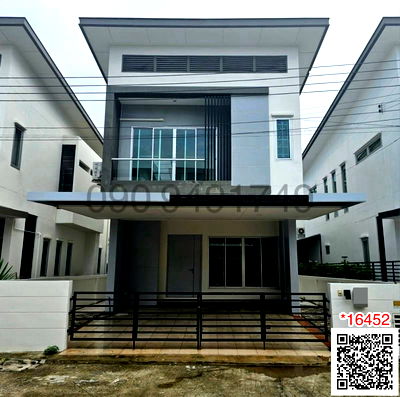 บ้านเดี่ยว เขตบางบอน : ขาย บ้านเดี่ยว 2 ชั้น ขนาด 3 ห้องนอน มอตโต้ กาญจนาภิเษก-พระราม 2