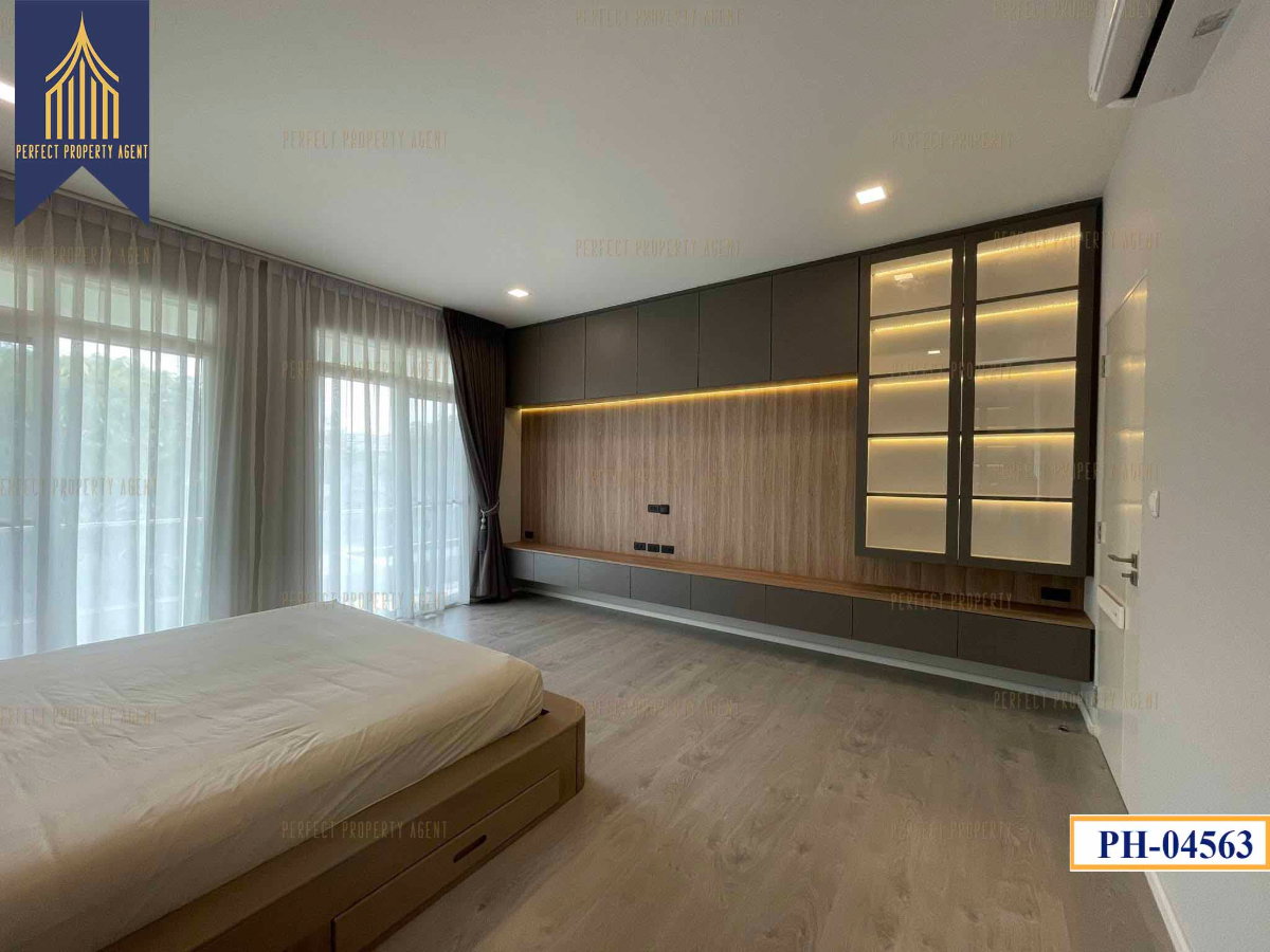 รูป ให้เช่า บ้านเดี่ยว มัณฑนา บางนา-วงแหวน (รามคำแหง 2) พร้อมแอร์ เฟอร์นิเจอร์และเครื่องใช้ไฟฟ้าครบครัน - รูปที่ 11/27