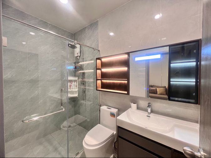 2-bed condo for rent, 80 sqm, Lazio Sriyan
