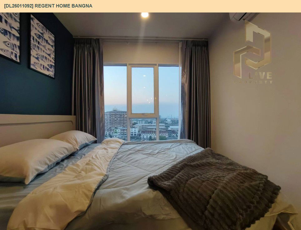 picture DL26011092 Condo for rent, Regent home bangna near BTS Bang Na, ready to move in, call urgently 0653619502 LineID @897iyzll - 4/9