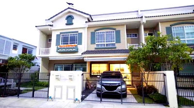 Townhouses for rent Samut Prakarn : 💥 CP-10033💥 For rent, Townhome behind Mega Bangna, Indy Bangna Km.7 (2) project 👉 Add Line @expertcondo