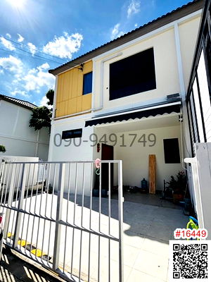 เช่าทาวน์โฮม วิทยาลัยบริหารธุรกิจและการท่องเที่ยวกรุงเทพ : เช่า ทาวน์โฮม 2 ชั้น The Connect รามอินทรา กม.8 หลังมุม ใกล้ MRT สถานีคู้บอน 