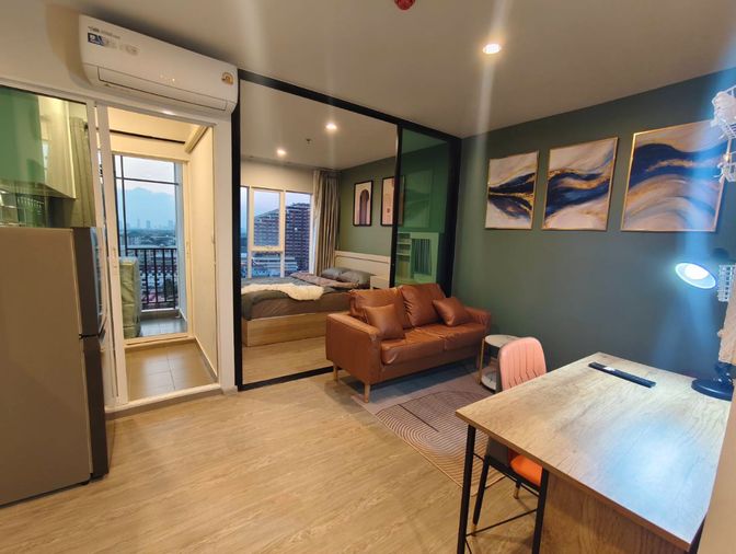 OMG907  ห้องใหม่ มือ 1 [ รีเจ้นท์โฮม บางนา ] แต่งครบ - ว่างเช่าแล้ว 27 ม.ค. 69 + ขอคนพร้อมจอง