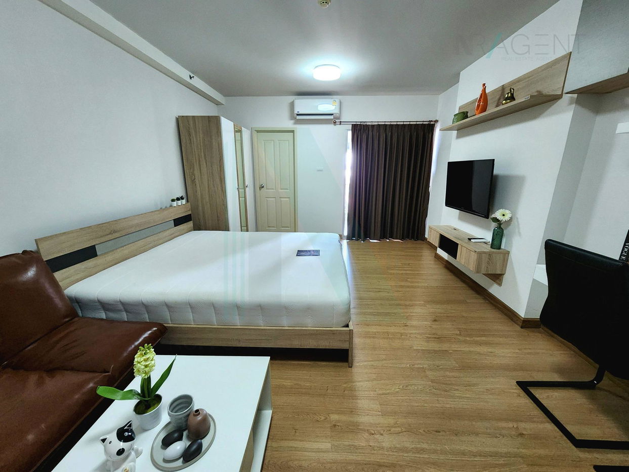 picture ðš For Rent Condo SUPALAI VERANDA RATCHAVIPHA-PRACHACHUEN Building 1, Floor 7,Studio, Room size 32 sqm - 3/8
