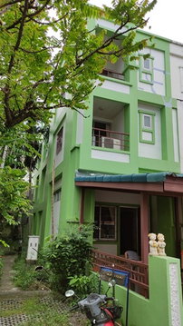 U1408 ให้เช่าทาวน์โฮม 3 ชั้น หมู่บ้านแฮปปี้แลนด์แกรนด์วิลล์ ลาดพร้าว 101 บ้านพร้อมเฟอร์บางส่วน ทำเลดีเดินทางสะดวกเข้าออกได้หลายทาง
