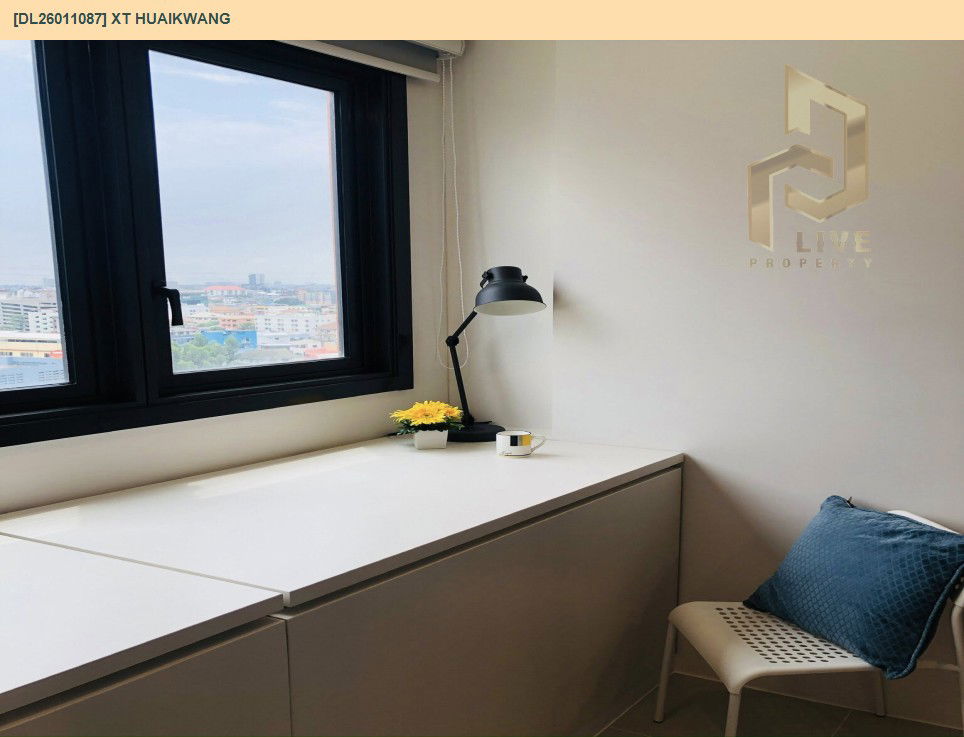 รูป DL26011087 ให้เช่าคอนโด เอ็กซ์ที ห้วยขวาง (XT HUAIKWANG) ใกล้ MRT ห้วยขวาง พร้อมเข้าอยู่ โทรด่วน 0614453194 LineID @162cjixi - รูปที่ 9/11