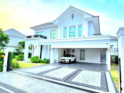 บ้านเดี่ยวให้เช่า : ขาย เช่า เท่าทุน คฤหาสน์ Perfect Masterpiece สุขุมวิท77 ที่ดิน 142 วา 4 ห้องนอน ตกแต่งหรูหรา