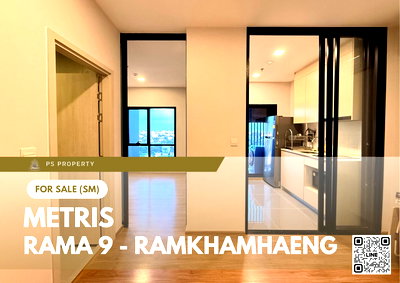 ขายคอนโด : ขายด่วน ✨ Metris Rama 9 - Ramkhamhaeng ✨ Pet Friendly ห้องมุม ใกล้ AirportLink รามคำแหง 🐾