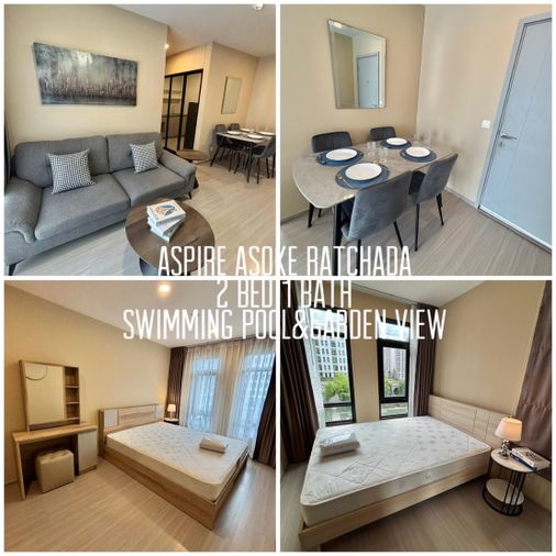 RVV0042 🟡 ให้เช่าถูกมาก👍 แอสปาย อโศก-รัชดา 💛🧡 ✅ แอดไลน์@mproperty( มี @ ด้วย) แอดมินตอบไว