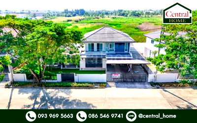 บ้านเดี่ยว บางบอนเหนือ : บ้านเดี่ยว มัณฑนา วงแหวน - บางบอน วิวทะเลสาบ Type ใหญ่ที่สุดในโครงการ