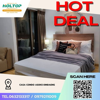 รูปภาพ #Z4352💥 270169 🔥 Condo for Rent: Casa Condo Asoke-Dindaeng