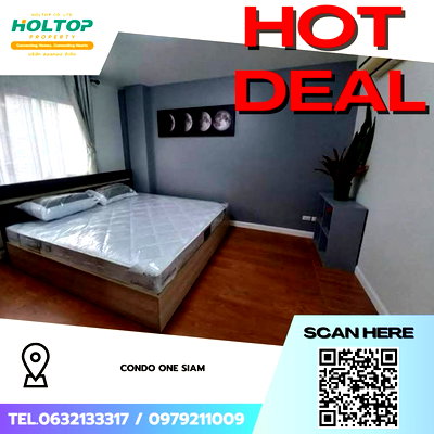 คอนโดให้เช่า : #Z4344💥 270169🔥ให้เช่าคอนโด Condo One SIAM