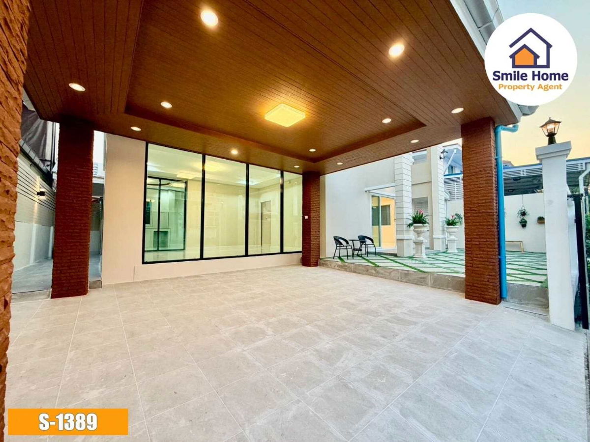 รูป ขายบ้านลลิล ซอยมังกร แพรกษา สมุทรปราการ ตกแต่งใหม่พร้อมอยู่ - รูปที่ 2/12