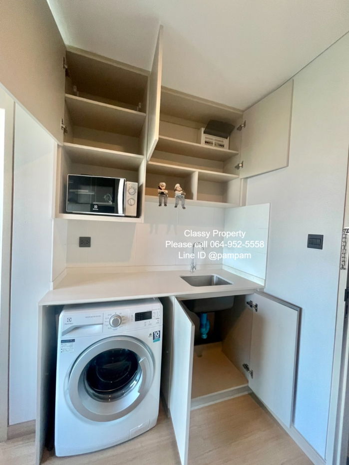 รูป ***ให้เช่าคอนโด : ลุมพินี สวีท เพชรบุรี-มักกะสัน 1 นอน ห้องสวย เฟอร์บิวท์อิน ราคาพิเศษ 14,000 บาท เท่านั้น🔥🔥(Lumpini Suite Phetchaburi-Makkasan) *** - รูปที่ 9/13