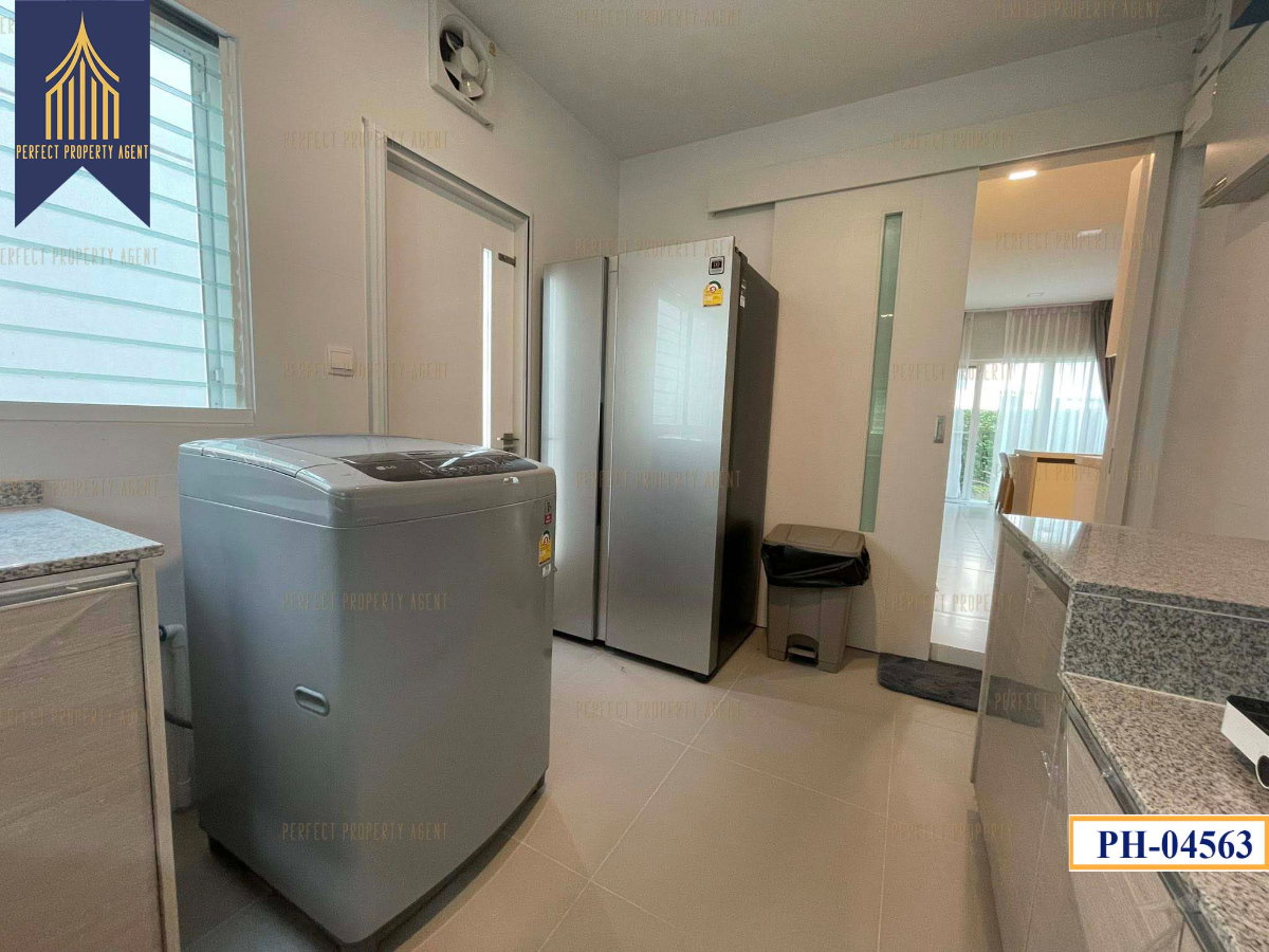 รูป ให้เช่า บ้านเดี่ยว มัณฑนา บางนา-วงแหวน (รามคำแหง 2) พร้อมแอร์ เฟอร์นิเจอร์และเครื่องใช้ไฟฟ้าครบครัน - รูปที่ 8/27
