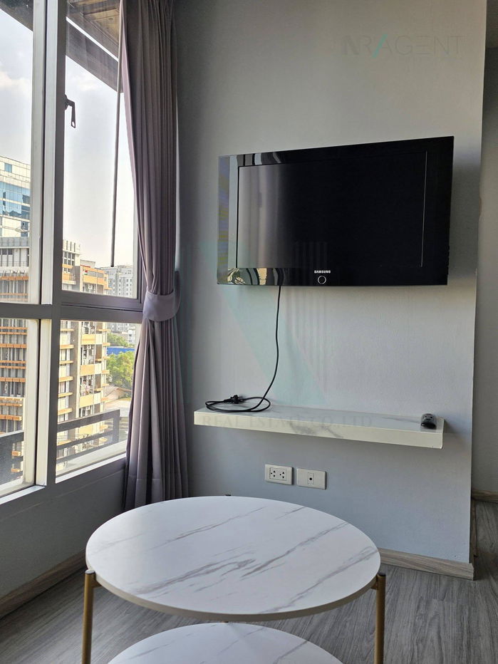 รูป ให้เช่าคอนโด พาโน วิลล์ รัชดา 19 อาคาร 1 ชั้น 7 1 ห้องนอน ขนาด 30.00 ตรม ใกล้ MRT รัชดาภิเษก - รูปที่ 2/8