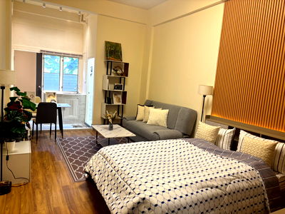 Condos for rent Srinagarindra Road : Rental studio room 25 sq.m._ Supalak Condo