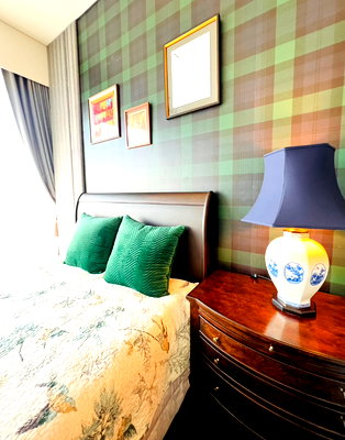 Condos for rent : For rent Tela Thonglor 3bed, 4bath, 200sqm, 25Fl Fully furnished 【Line: Yosita828】