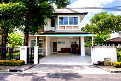 Houses for rent Tesco Lotus Srinakarindra : 💚💜🩵HSP0059-03 Nantawan Srinakarin 🧷LINE : @406ajtpt 🩵💜💚