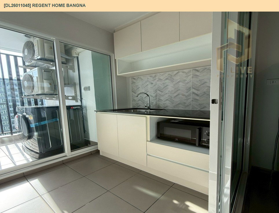 รูป DL26011045 ให้เช่าคอนโด รีเจ้นท์ โฮม บางนา (Regent home bangna) ใกล้ BTS บางนา พร้อมเข้าอยู่ โทรด่วน 0614453194 LineID @952jdxxk - รูปที่ 4/7