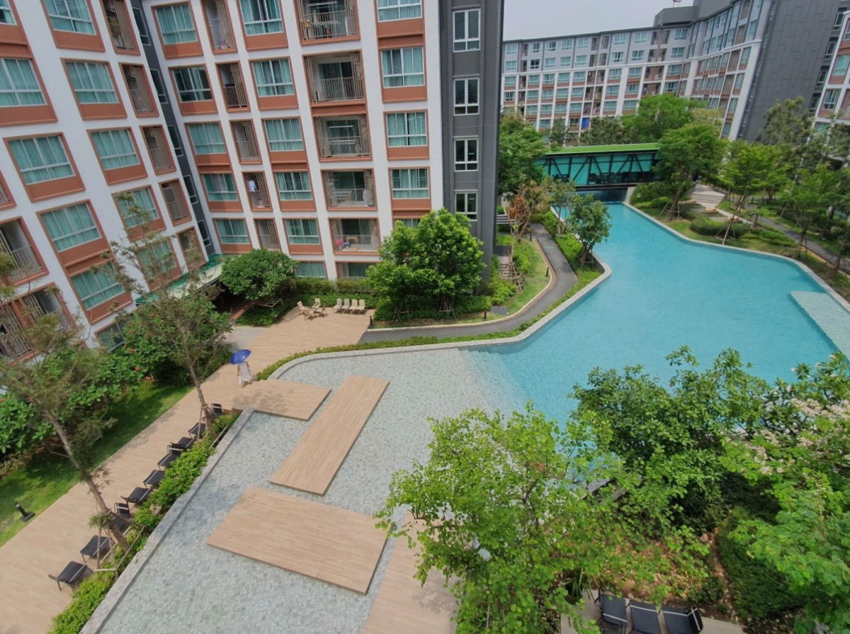 picture Condo Pink for rent, 7th floor, exterior view, 30 sq m. - 11/12