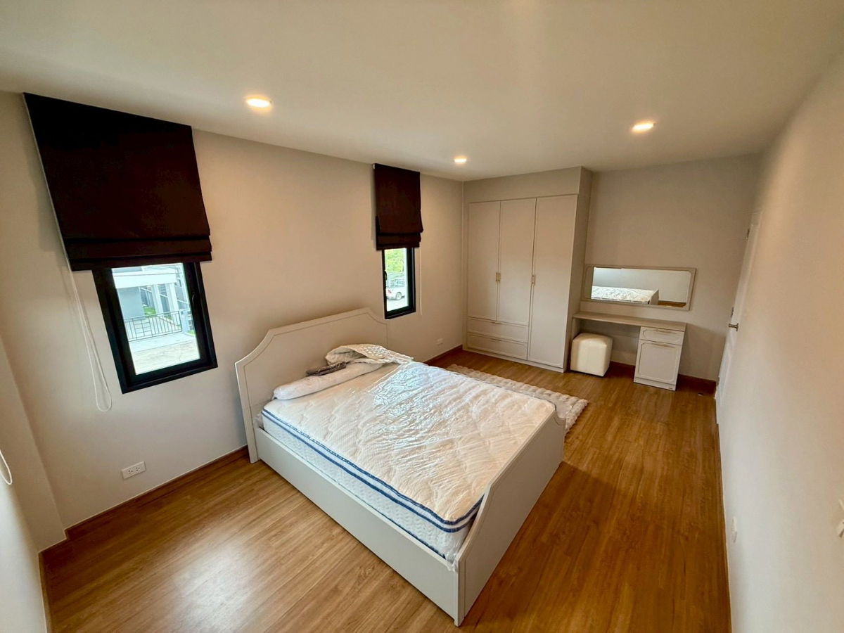 picture For rent: 2-story detached house in Centro Vibhavadee Village, near Harrow International School Vibhavadee. New house, fully furnished. - 24/29