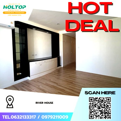 Condos for rent Suankularb Wittayalai School : #Z4347💥 270169🔥 Condo for Rent: River House
