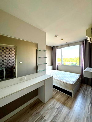 เช่าคอนโด บางบัวทอง นนทบุรี : ให้เช่า สัมมากร เอสเก้า คอนโดมิเนียม มีเฟอร์นิเจอร์+เครื่องใช้ไฟฟ้าครบ