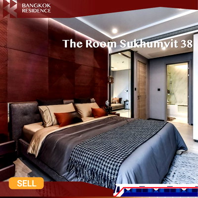 ขายคอนโด : 🩵 Private Luxury Condo The Room Sukhumvit 38 🚆 near Bts Thonglo