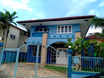 บ้านเดี่ยว ถนนเทพารักษ์ : ขายบ้านเดี่ยว ม.ล้วนพฤกษาเลควิลล์ 