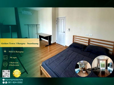 Houses for rent : GH01238 - Golden Town 3 Bangna - Suanluang