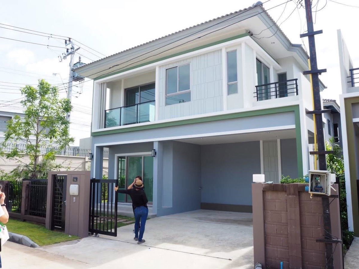 รูป ขายด่วน บ้านเดี่ยว The Plant พัฒนาการ 38 ที่ดิน 50 วา 145 ตรม ราคา 9.9 ล้านเท่านั้น - รูปที่ 1/11