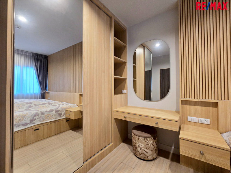 รูป ให้เช่าคอนโด เมโทร สกาย วุฒากาศ 2 ห้องนอน ขนาด 46.82 ตร.ม. ห้องมุม สภาพใหม่ เฟอร์ครบ ใกล้ 𝐁𝐓𝐒 วุฒากาศ  - รูปที่ 7/21