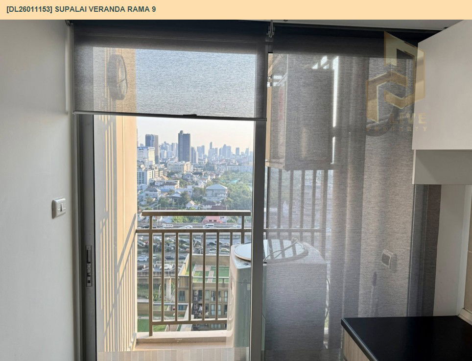 picture DL26011153 Condo for rent, Supalai Veranda Rama 9 near MRT พระราม 9, ready to move in, call urgently 0653619502 LineID @897iyzll - 12/12