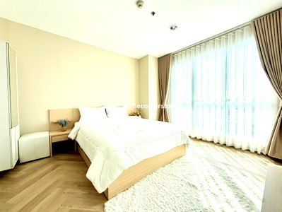 Condos for sale : For Sale ❗️“𝐑𝐡𝐲𝐭𝐡𝐦 𝐑𝐚𝐭𝐜𝐡𝐚𝐝𝐚” Size 47 Sq.m. Floor 10+ Near MRT-Ratchada 