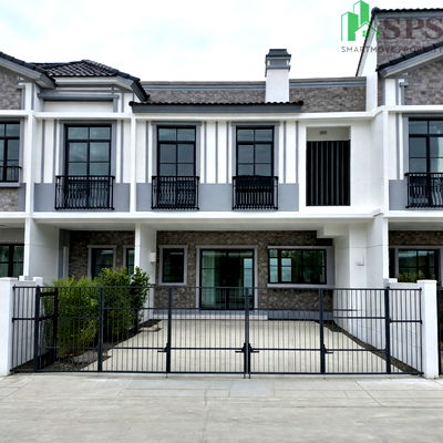 เช่าทาวน์โฮม บางพลี สมุทรปราการ : ให้เช่าทาวน์เฮาส์ หมู่บ้าน Villaggio 3 ศรีนครินทร์ บางนา ( SPSEVE1641)