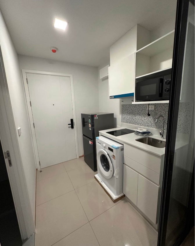 รูป ให้เช่า Chapter One Spark จรัญฯ 🏡 มีเครื่องซักผ้า พร้อมอยู่‼️ MRT บางพลัด #ตอบแชทไว 🔥🔥 รหัส B492 - รูปที่ 3/5