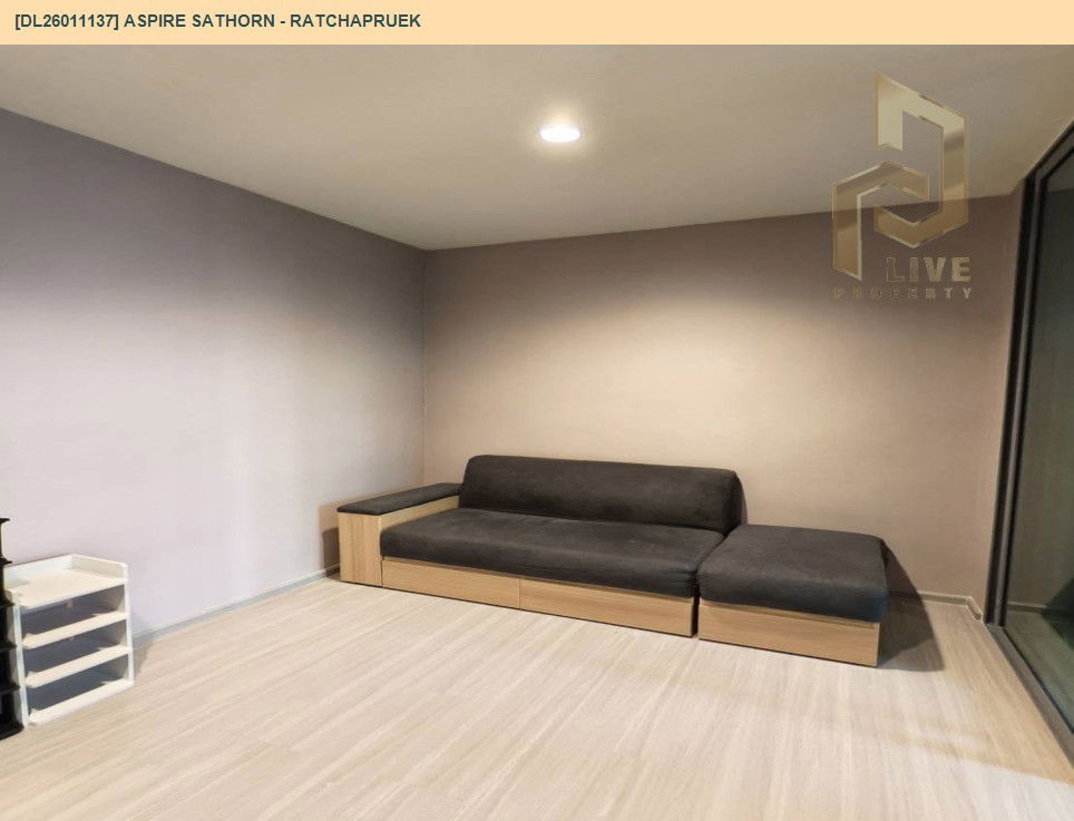 picture DL26011137 Condo for rent, Aspire Sathorn - Ratchapruek near BTS Bang Wa, ready to move in, call urgently 0614453194 LineID @162cjixi - 5/7