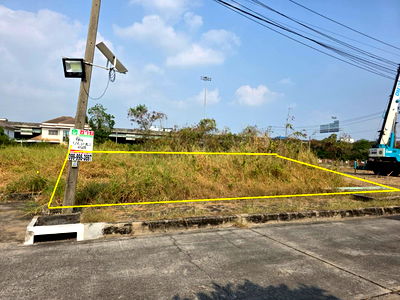 Land for sale Samut Prakarn : Land for sale in Mandana Srinakarin Village. Tel. 0999983897