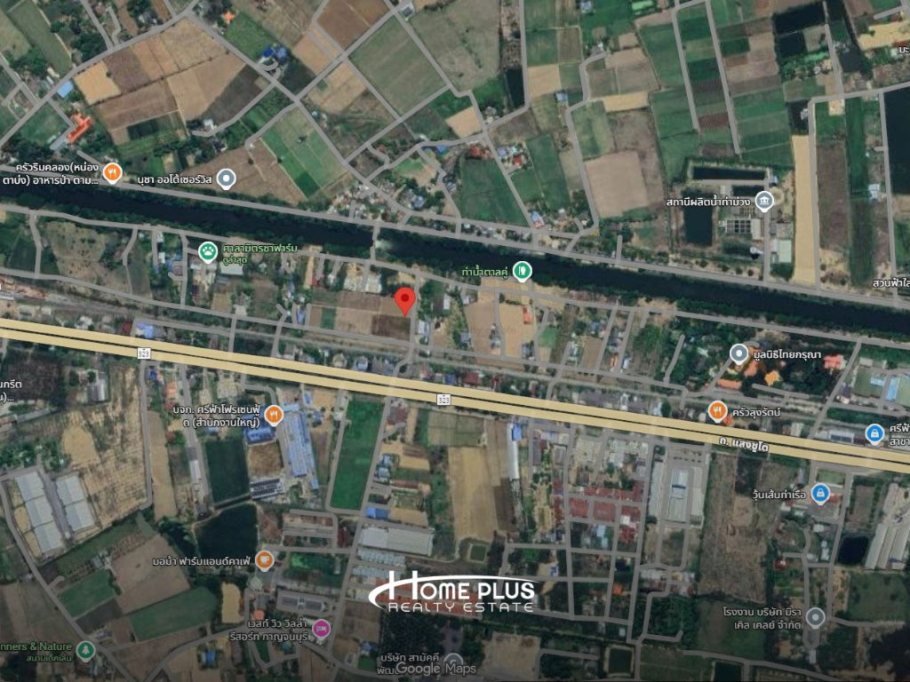 รูป ที่ดิน 3 ไร่ ติดถนนแสงชูโต ตำบลวังขนาย อำเภอท่าม่วง กาญจนบุรี - รูปที่ 7/7