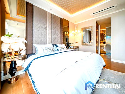 ขายคอนโด : ขายดาวน์ The Riviera Malibu ห้องหัวมุม
