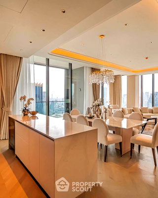 Condos for rent Assumption Convent Silom School : 3-BR Condo at One 89 Wireless near MRT Lumphini (ID 2464443)