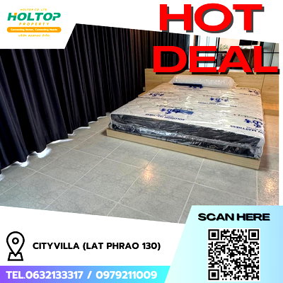 Condos for rent MRT Lat Phrao 101  : #R9075 🎉 280169 Condo for rent: cityvilla (Lat Phrao 130)