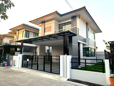 บ้านแฝด ลำลูกกา คลองเจ็ด : บ้านแฝด ลำลูกกา คลอง6 หมู่บ้านฟ้าปิยรมย์ เนสโต้ ซอย 16 หน้าหมู่บ้านมีตตลาดเลอมาเช่  ของกินมากมาย นัดชมบ้านโทรเล๊ย 085-318-6868 คุณวา