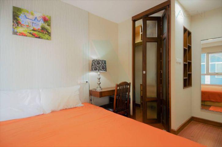 รูป 🚩 ให้เช่าคอนโด เบลล์ แกรนด์ พระราม 9 อาคาร C1 ชั้น 14 2 ห้องนอน ขนาด 59.00 ตรม ใกล้ Central Plaza พระราม 9 - รูปที่ 3/8