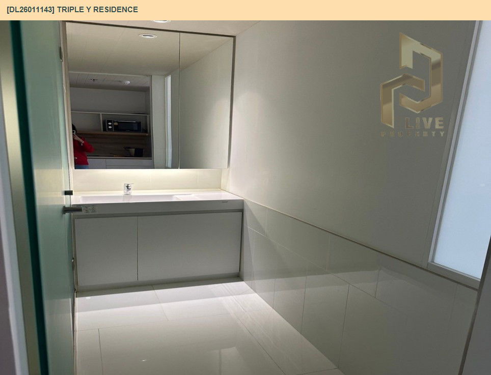รูป DL26011143 ให้เช่าคอนโด ทริปเปิ้ล วาย เรสซิเด้นซ์ (Triple Y Residence ) ใกล้ MRT สามย่าน พร้อมเข้าอยู่ โทรด่วน 0800343450 LineID @655ebbvc - รูปที่ 8/9
