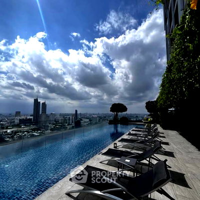 Condos for rent Chulalongkorn University : 2-BR Condo at The Lofts Silom near BTS Surasak (ID 2400591)