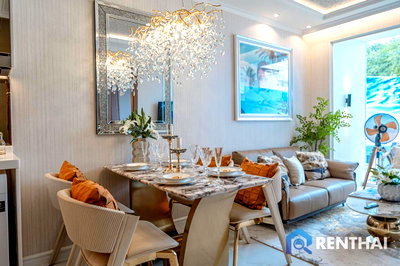 ขายคอนโด : ขายคอนโดหรูแห่งใหม่ The Riviera Malibu 1 ห้องนอน  33 ตรม วิวทะเลฝั่งจอมเทียน