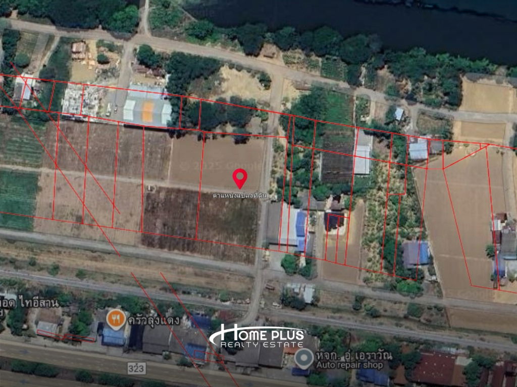 รูป ที่ดิน 3 ไร่ ติดถนนแสงชูโต ตำบลวังขนาย อำเภอท่าม่วง กาญจนบุรี - รูปที่ 5/7